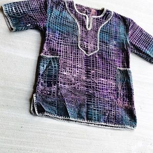 Purple Rain Batik Dashiki
